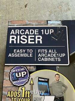Arcade1Up Riser Only Home Arcade Video Game Machine Cabinet NEW FREE SHIP