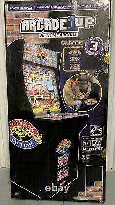 Arcade1Up Street Fighter 2 II Champion Ed. Retro Arcade 1up Video Game Machine
