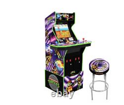 Arcade1Up Teenage Mutant Ninja Turtles Arcade Machine with Riser