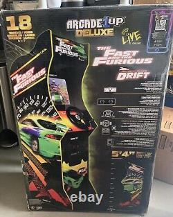 Arcade1Up The Fast & The Furious Deluxe Arcade Game Black