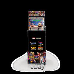 Arcade1Up X-Men VS Street Fighter Video Arcade Game Machine with Riser