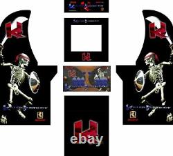 Arcade1up Arcade Cabinet Graphic Decal Complete Kits Choose From 5 Different