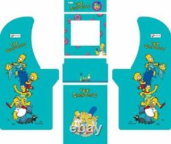 Arcade1up Arcade Cabinet Graphic Decal Complete Kits -The Simpsons