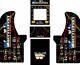 Arcade1up Arcade Cabinet Graphic Decal Complete Kits Wrestlefest