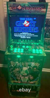 Arcade1up Cabinet Riser Graphics Ghostbusters Graphic Wrap Sticker Decal Set