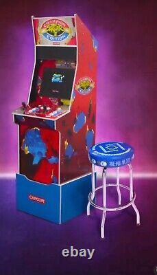 Arcade1up Clot Street Fighter 2 Big Blue Arcade Machine Red Champion Edition New