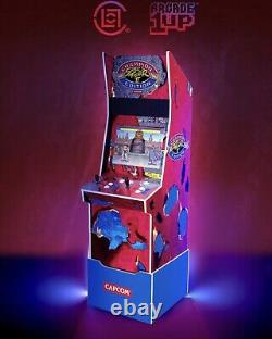 Arcade1up Clot Street Fighter 2 Big Blue Arcade Machine Red Champion Edition New