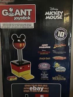 Arcade1up Disney Giant Mickey Mouse Joystick 10-Games Console System Rare New