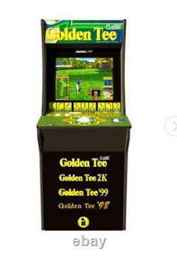 Arcade1up Golden Tee with 4 Games, New, Factory Sealed, FAST-SHIPPING, In Stock