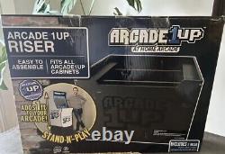 Arcade1up Original Branded Riser Black Adds 1 Foot Height Arcade 1 Up Games New