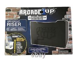 Arcade1up Original Branded Riser Black Adds 1 Foot To Your Arcade1up Cabinet