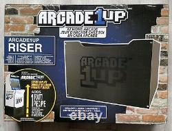 Arcade1up Original Branded Riser Black Adds 1 Foot To Your Arcade1up Cabinet NEW