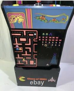 Arcade1up PACMAN & GALAGA 1981 Arcade WithRiser, Light Up Marquee & 12 Games New
