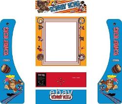 Arcade1up PartyCade upgrade service add more games and new vinyl skin