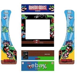 Arcade1up PartyCade upgrade service add more games and new vinyl skin