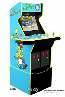 Arcade1up Simpsons Arcade Machine with Riser. Brand New & Sealed