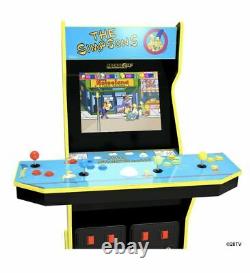 Arcade1up Simpsons Arcade Machine with Riser. Brand New & Sealed