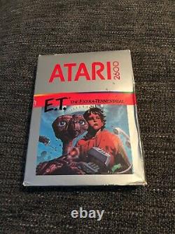 Atari 2600 1982 E. T. The Extra-Terrestrial Brand New Factory Sealed Rare ET