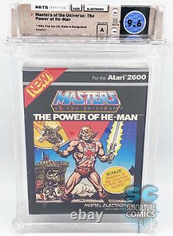 Atari 2600 Motu The Power Of He-man Factory Sealed Wata 9.6 A Highest