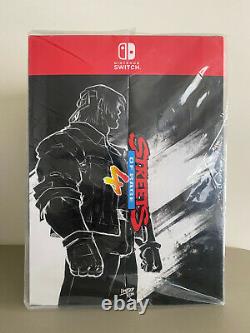 BRAND NEW, UNOPENED? Streets of Rage 4 Collector's Edition Switch Limited Run