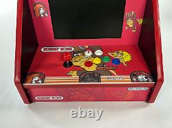 Bar Top Donkey Kong Vertical Arcade! 412 Games! With No Trackball
