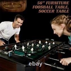 Barrington Foosball Table Soccer Football Arcade 4 Player Indoor Game Room 56 in