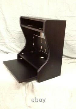 Bartop Arcade Deluxe Cabinet Kit Black, Easy Assembly, acrylic, T-mold, marqu
