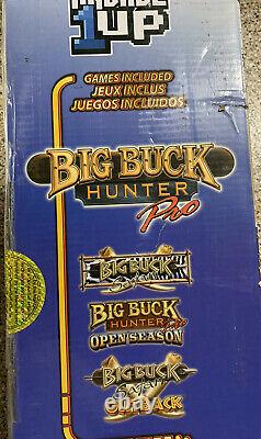 Big Buck Hunter Pro/World Arcade1UP Classic Home Arcade Gaming Cabinet with Riser