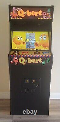 Brand New 2 Player Qbert Themed Arcade! FULL SIZE! MAME Multicade
