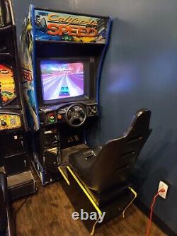 CALIFORNIA SPEED NEW MONITOR Racing Sit Down Arcade Driving Arcade Video GAME