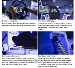 Commercial VR 3 Screen Car Racing Virtual Reality Simulator Realistic Arcade
