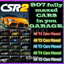 Csr2 Racing add 902 cars all maxed out iOS/Android/iphone