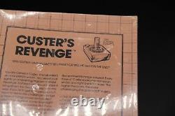 Custer's Revenge (Atari 2600, Mystique) Adult Video Game New Factory Sealed Rare