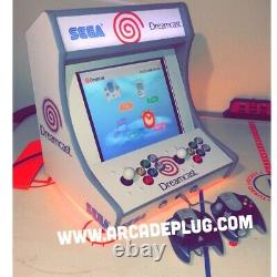 Custom Sega Dreamcast Bartop Arcade Cabinet Made to order