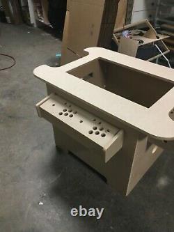 DIY Cocktail arcade cabinet 3 sided with flip top