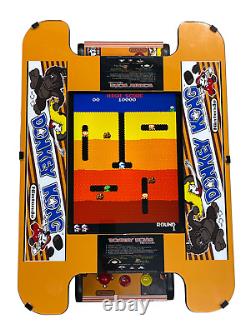 Donkey Kong Arcade Table Machine Upgraded with 60 Classic Games Ms PacMan Galaga