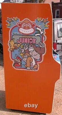 Donkey Kong Jr Arcade -Coin Op-Heavy Duty-LCD Monitor- All New Parts-3 in one