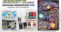 EGRET? Mini Arcade Memories Vol. 2 (SD card 10 titles + Book) 2023 via FedEx Pre