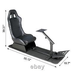 Evolution Simulator Cockpit Steering Wheel Stand Racing Seat Gaming Chair