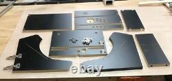 Extra Wide Bartop Arcade Cabinet Kit Black, Easy Assembly, for 22 Monitor