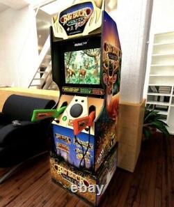 Full Size Big Buck Hunter Arcade1UP Home Gaming Cabinet with 4 Games On Hand