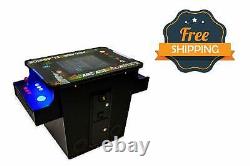 Full-sized Cocktail Table Arcade Game (412 Games + Trackball)