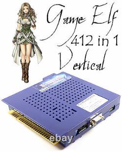 Game Elf 412 In 1 Vertical Multi Arcade Game JAMMA Board CGA / VGA Output MAME