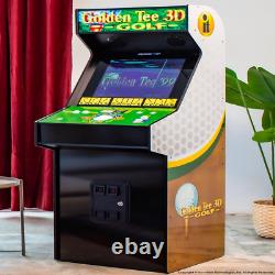 Golden Tee Arcade Cabinet 3D Edition 8-IN-1, 19 Inch Screen, 66 Inch Tall