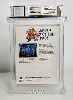 Jr. Pac-Man Graded Wata 9.4 Sealed A++ Atari 2600 1986 USA