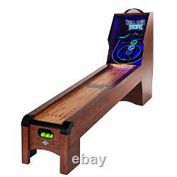 Lancaster 108 Inch Classic Arcade Roll and Score, Skee Ball Game Machine Table
