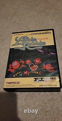 Libble Rabble FM Towns Marty Namco Game NEW NEVER USED + CONTROLLER