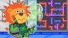 Lion Family Arcade Game Space Puzzle Game Cartoon For Kids