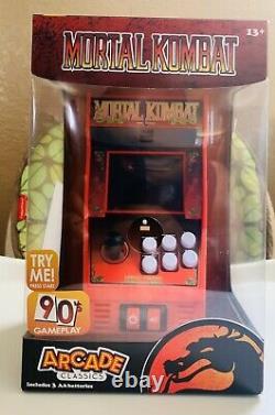 MORTAL KOMBAT Arcade Classics #15 NEW, Mini Playable Game Cabinet Rare