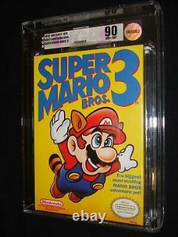 Mario Bros Nes Trilogy, Sealed, Graded, VGA, UKG, not WATA NTSC not PAL Nintendo